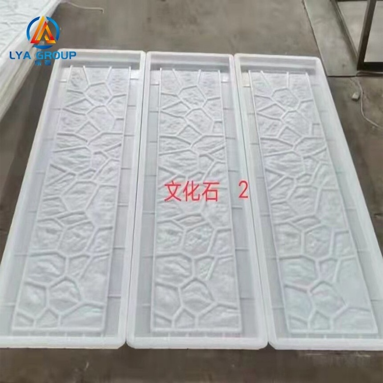 Wholesale concrete block molds precast cement fence plastic mold for sale