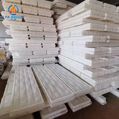 Wholesale concrete block molds precast cement fence plastic mold for sale