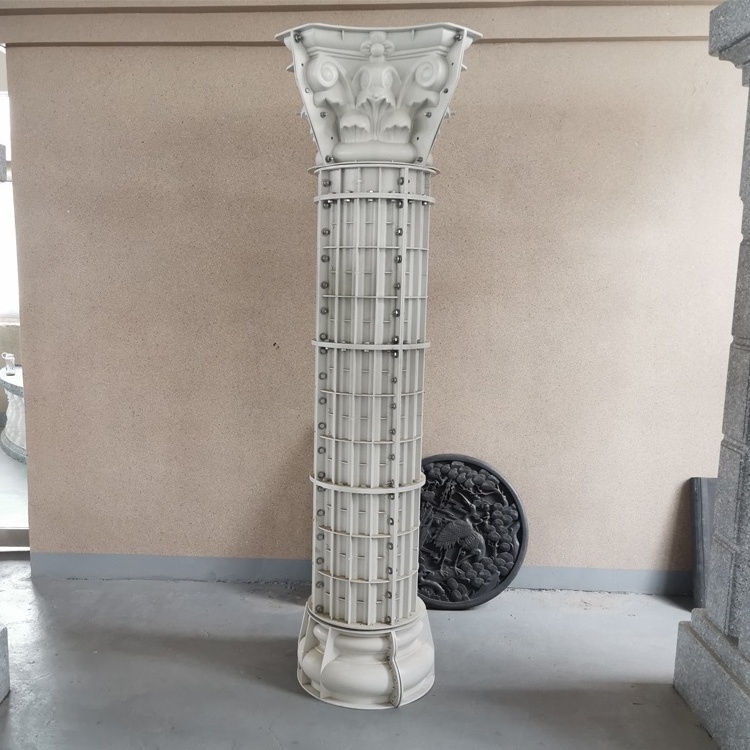 moldes para columnas de concreto plastic decorative concrete roman pillars column molds