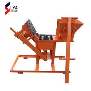 brick building manual hand press brick making machine