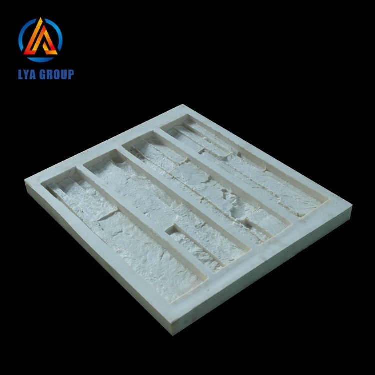 Faux stone mold making natural fossil artificial stone tiles mould