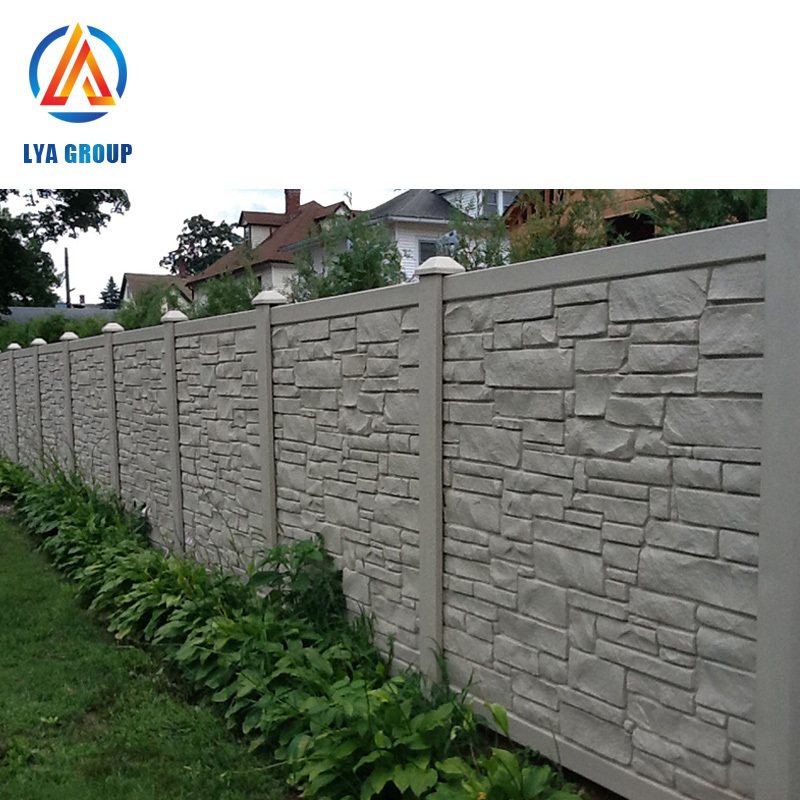 Best Wholesale Deal on Good Quality Durable Wall Decorative Concrete Panel Fence Mold