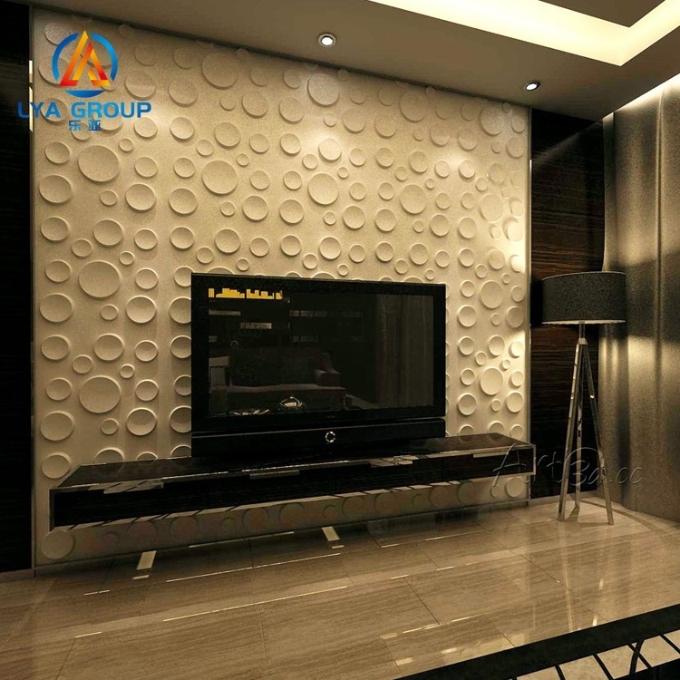 3d wall panelling decoration in house silicone rubber gypsum tile molds making 3d precast concrete brick mould