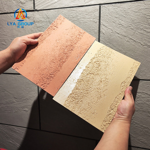 Travertine finished tile material Flexible soft stone veneer for wall panel decoration