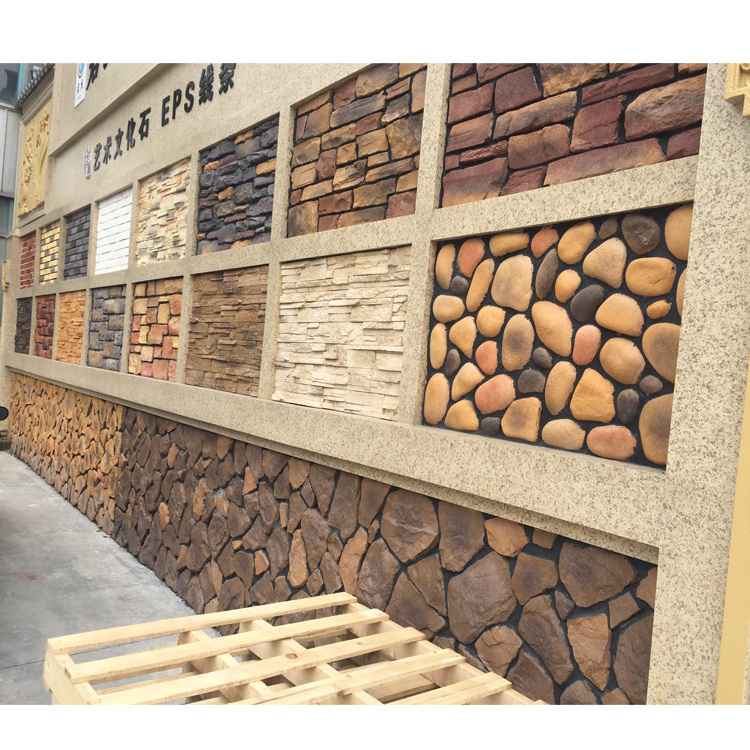 Outside thin wall tile design decorative artificial stone faux brick wall veneer mold faux brick wall panels mould