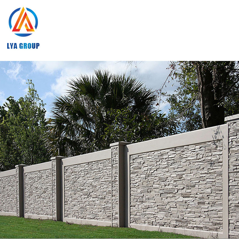 Best Wholesale Deal on Good Quality Durable Wall Decorative Concrete Panel Fence Mold