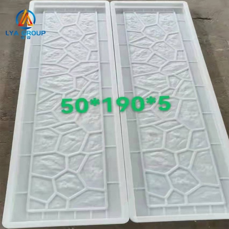 Precast concrete plastic fence post making mold for sale