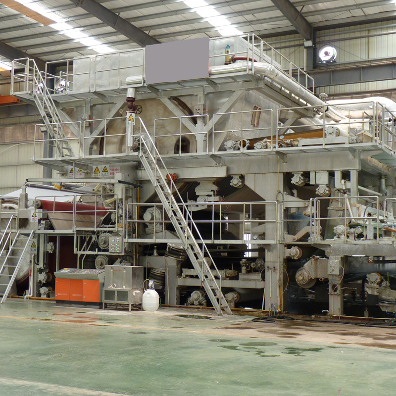 Toilet paper making equipment/ small toilet paper making machine price/ waste paper recycling machine production line