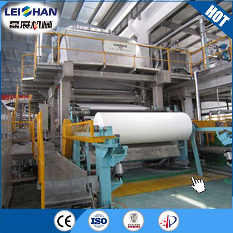 Paper Manufacturing Plant Production Line Toilet Tissue Paper Making Machine