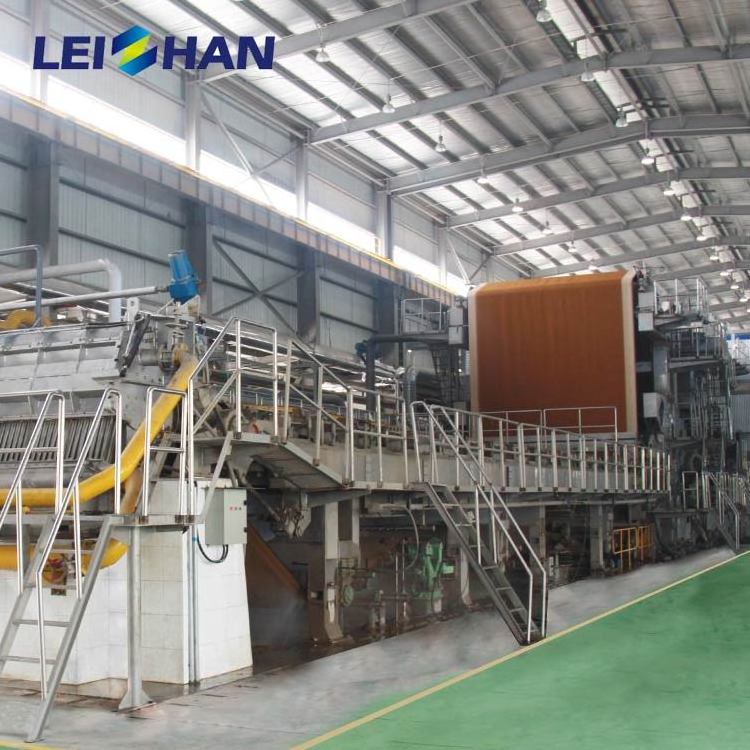 5 Layer Corrugated Cardboard Paper Production Line Kraft Carton Box Paper Recycle Machines for Paper Mill