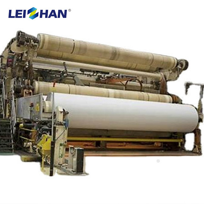 Napkin Factory Paper Making Machine Equipment Toilet Paper Machine Making Jumbo Tissue Roll From Waste Paper