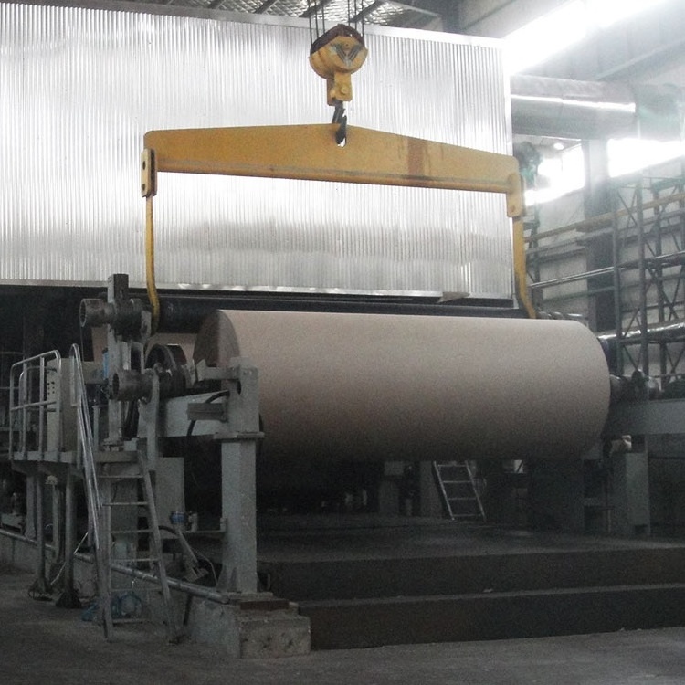 Leizhan 100t/d Cardboard Paper Making Machine, Equipment for Waste Recycling Paper