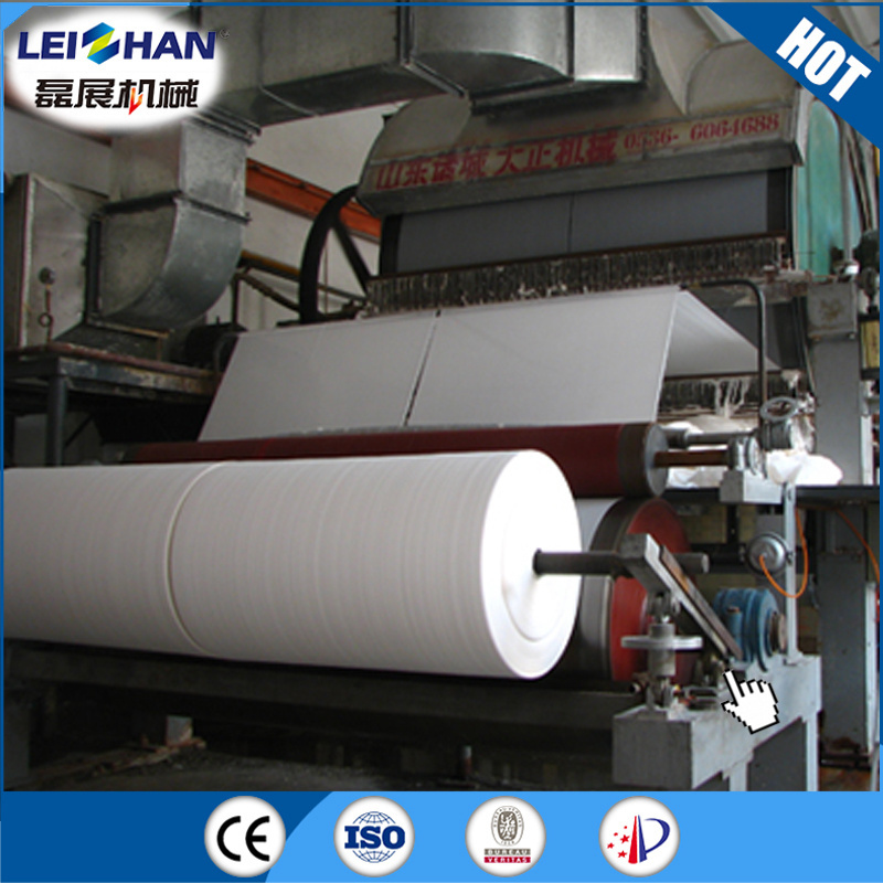 Paper Manufacturing Plant Production Line Toilet Tissue Paper Making Machine