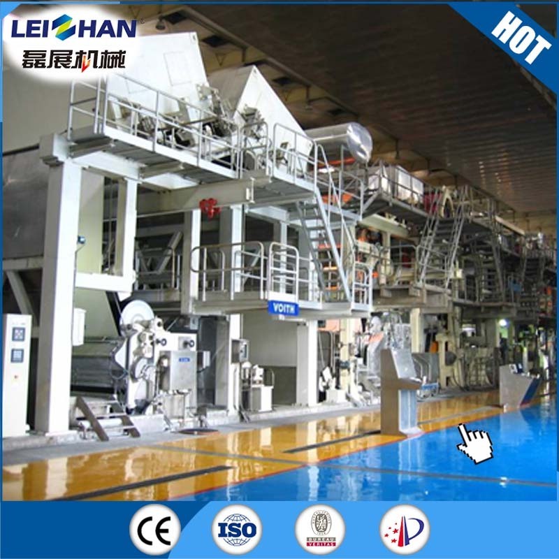 Kraft Paper mill production machines and equipment, recycled paper making machine