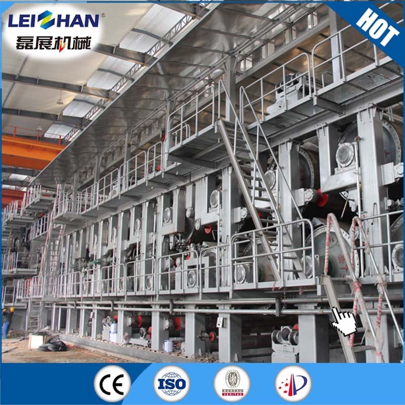 Kraft Paper mill production machines and equipment, recycled paper making machine