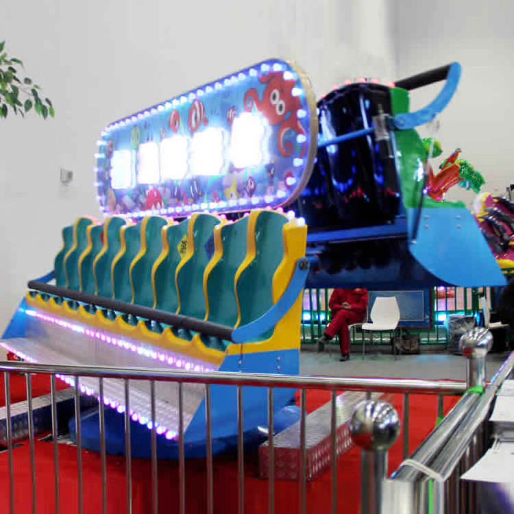 Portable amusement park rides equipment children amusement park backyard amusement rides crazy wave rides for sale