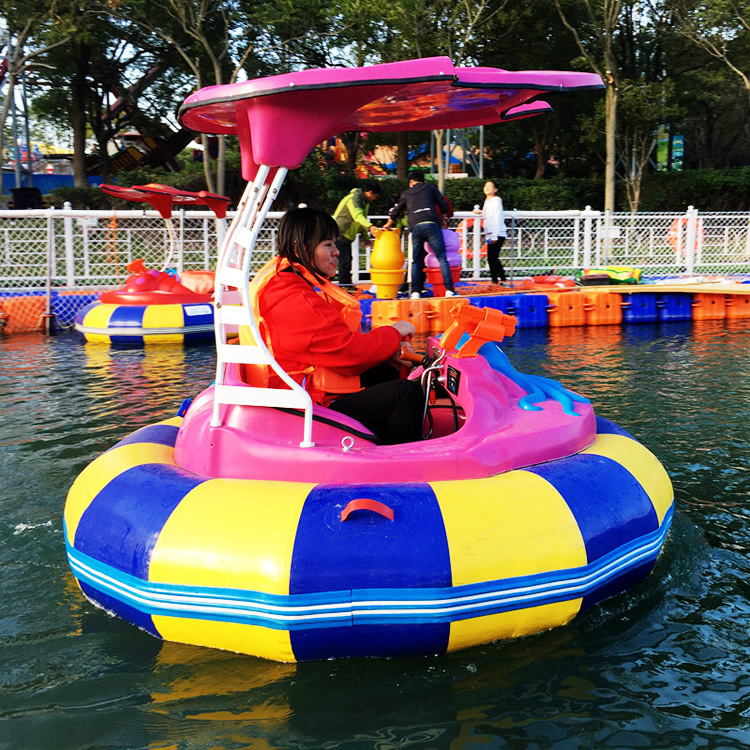 kids amusement park rides ship playground Bumper Boat Water Park Electric Bumper Boat for sale