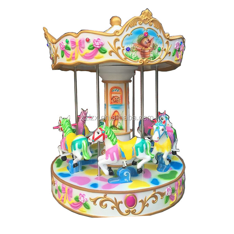 manege pour enfant portable small merry go round carousel mini fairground ride small carousel for sale