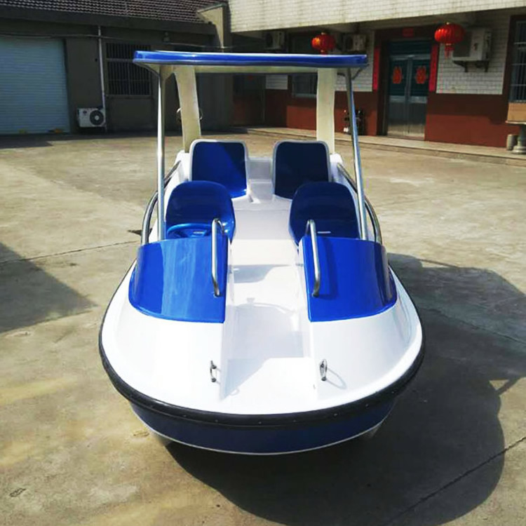 2022 popular colorful all-in-one electric boat for 6 to 8 people for sale