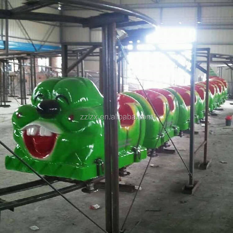 Funfair Rides Portable Cheap Mini Roller Coaster Wacky Worm Small Roller Coaster Amusement Park Rides for Sale