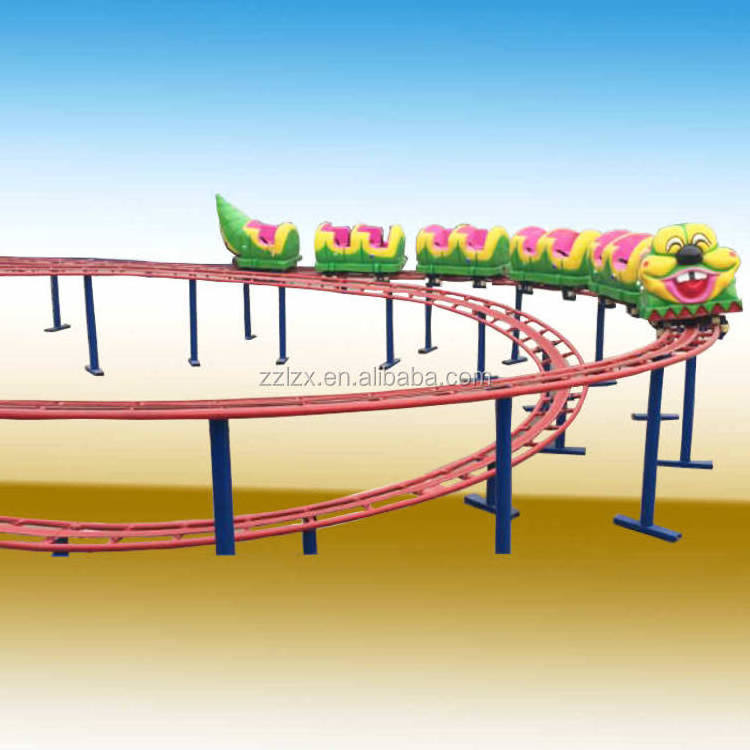 Funfair Rides Portable Cheap Mini Roller Coaster Wacky Worm Small Roller Coaster Amusement Park Rides for Sale