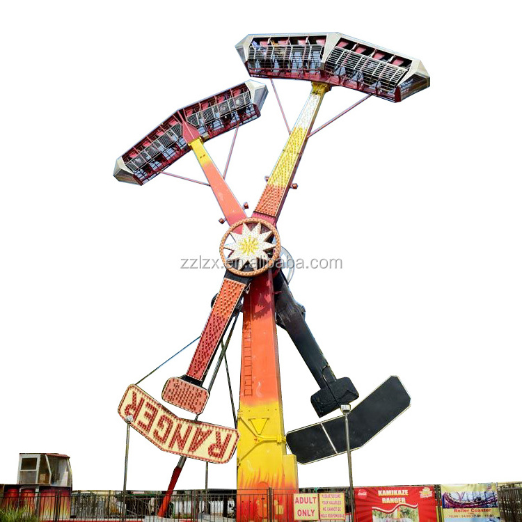 thrill rides amusement park pendulum kamikaze amusement rides