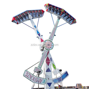 thrill rides amusement park pendulum kamikaze amusement rides