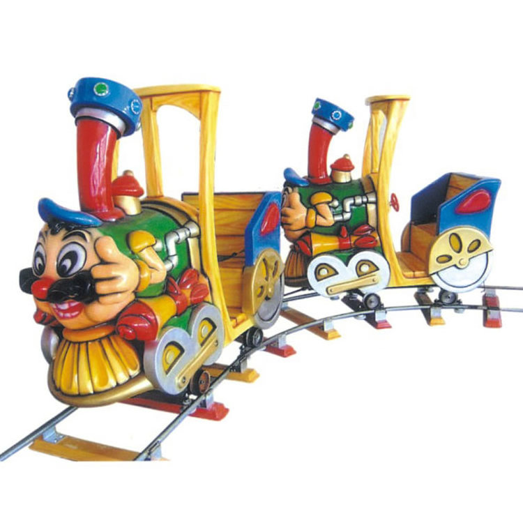 funny amusement attractions interesting common colorful amusement park rides kids sightseeing train for sale