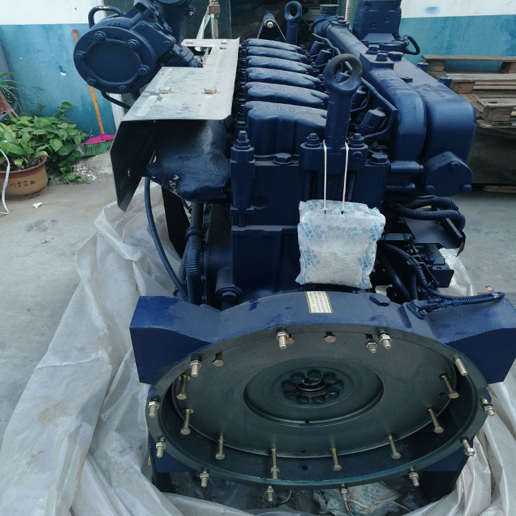 Used Engines Diesel Engine Assembly 300HP 336HP 375HP 371HP WP10.300N WP10.270 WP10.336 Weichai Made in China