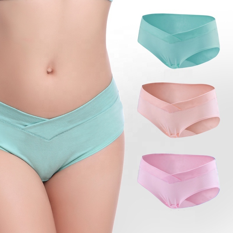 NEW Pregnant Women Underwear Cotton Panties Low-waist Briefs U-shaped Maternity Panties Pregnant Briefs Clothes