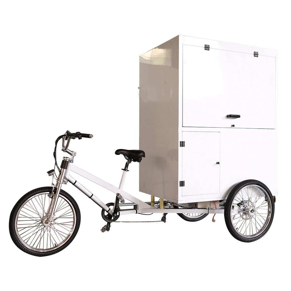 Factory Direct Wholesale Latest Design Mobile Multi-Function Fast Food Ice Cream Coffee Selling Electric Cart with Water Tank