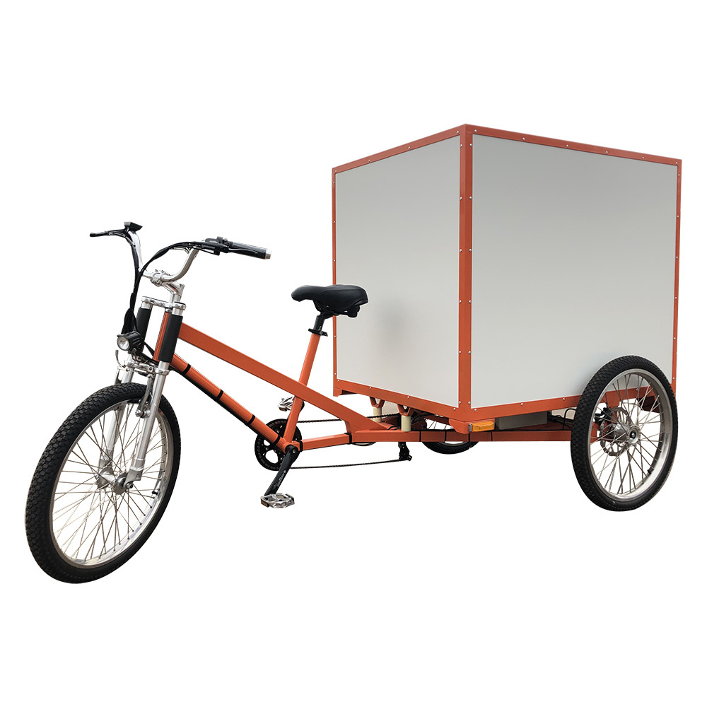 China Wholesale Cargo Cabin Trike Rickshaw Pedal Bike