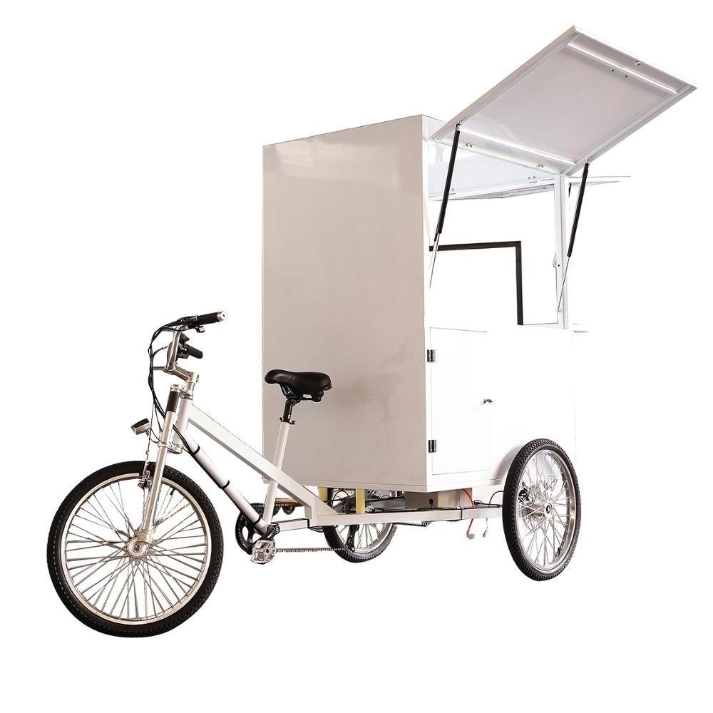 Factory Direct Wholesale Latest Design Mobile Multi-Function Fast Food Ice Cream Coffee Selling Electric Cart with Water Tank