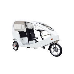 Logo Customized Electric Pedicab Rickshaw Three Wheels Cargo Bike Trike Adult Passenger Tricycle