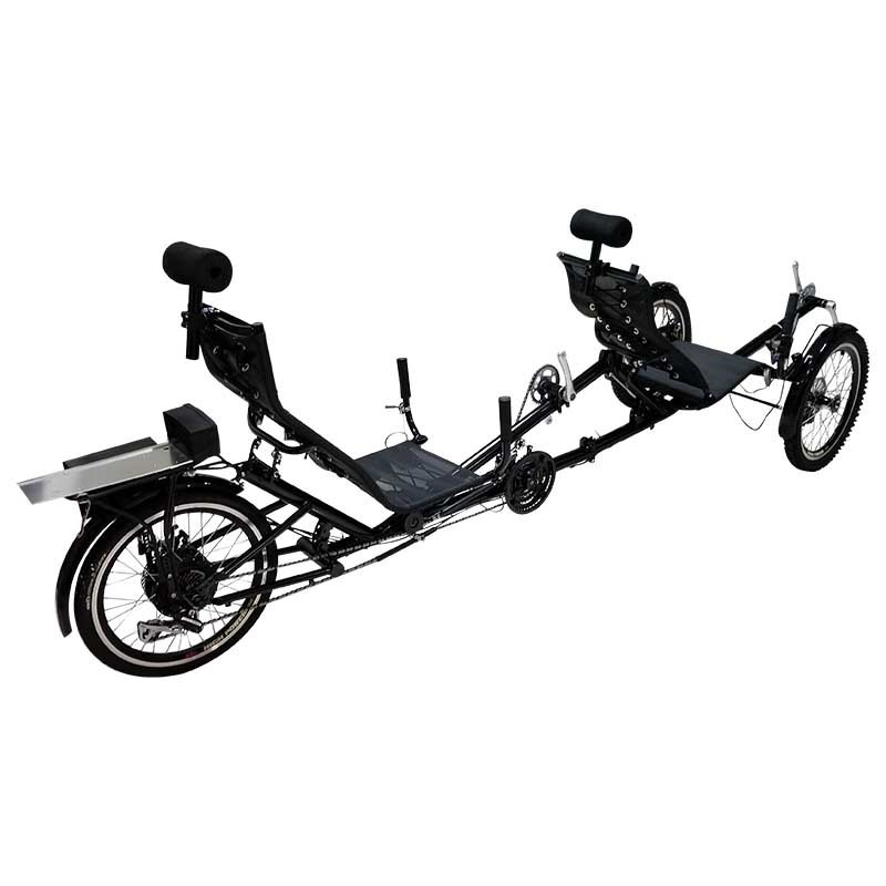 Beach Cruiser Sport Battery Powered Suspension Tandem bicycle Electric Bike