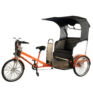 Top Selling Factory Price City Taxi 2-seat Passenger Pedicab Electric Rickshaw