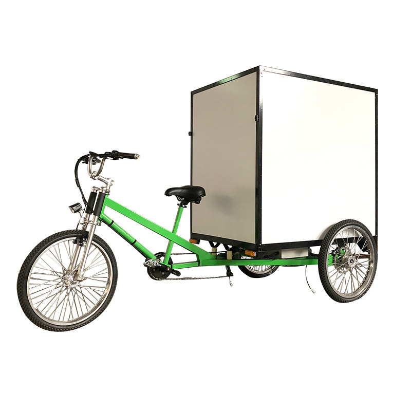 China Wholesale Cargo Cabin Trike Rickshaw Pedal Bike