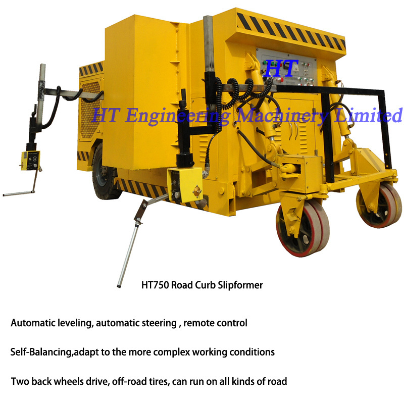 Factory Manufacturer Automatic Concrete Curbing Machine Curb And Gutter Kerb Machine