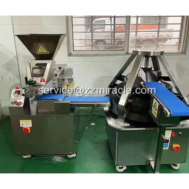 Full Automatic Small Dough Divider And Rounder Machine High Capacity Cookies Bread Dough Divider Machine