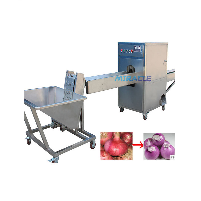 Professional japanese green onion cutting machine onion ends cutter in hot sale