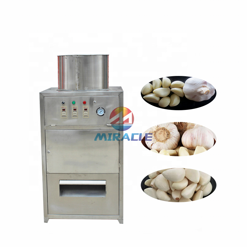 Pneumatic automatic dry garlic peeling machine/garlic peeler/skin removing machine