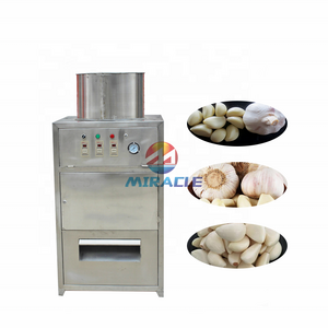 Pneumatic automatic dry garlic peeling machine/garlic peeler/skin removing machine