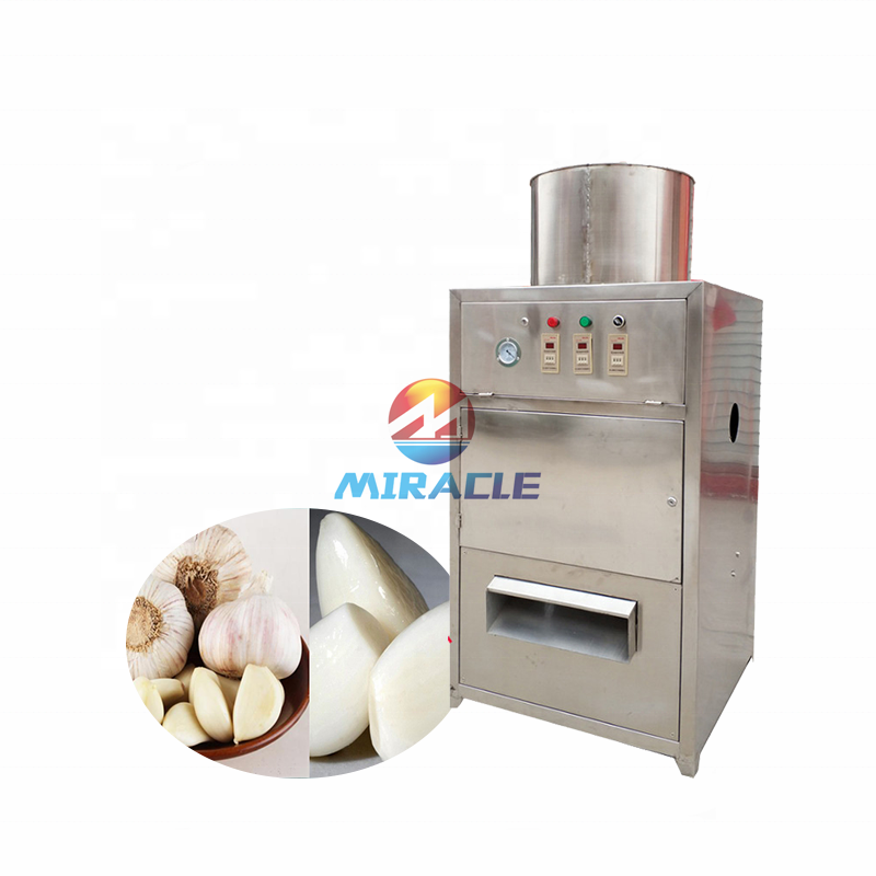 Pneumatic automatic dry garlic peeling machine/garlic peeler/skin removing machine