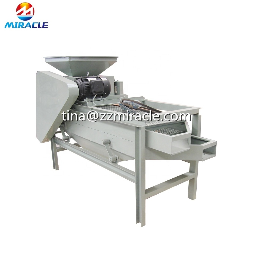 Professional Cashew Shelling Machine Stainless Steel Almond Cracker And Shell Separator Palm Kernel Shell Breaker