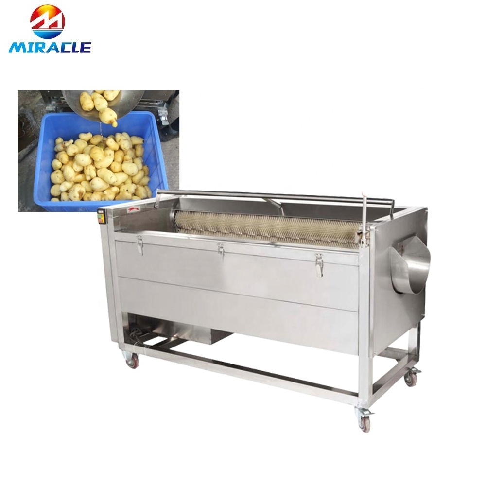 Ginger and Potatoes Washing Machine/Ginger Washer/Ginger Peeler Machine