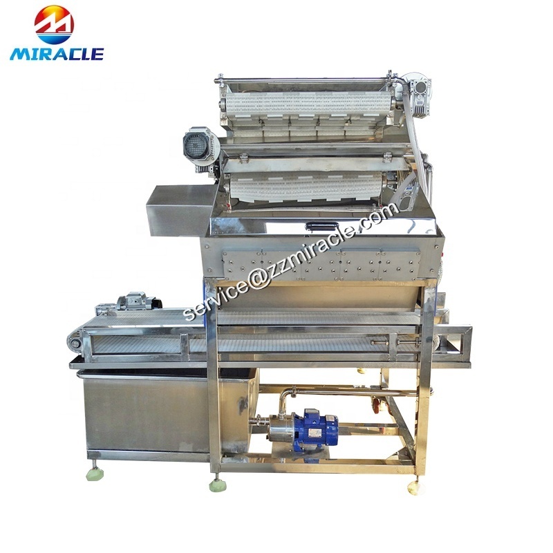 Peeler shrimp and shrimp shell process machine from seafood equipment