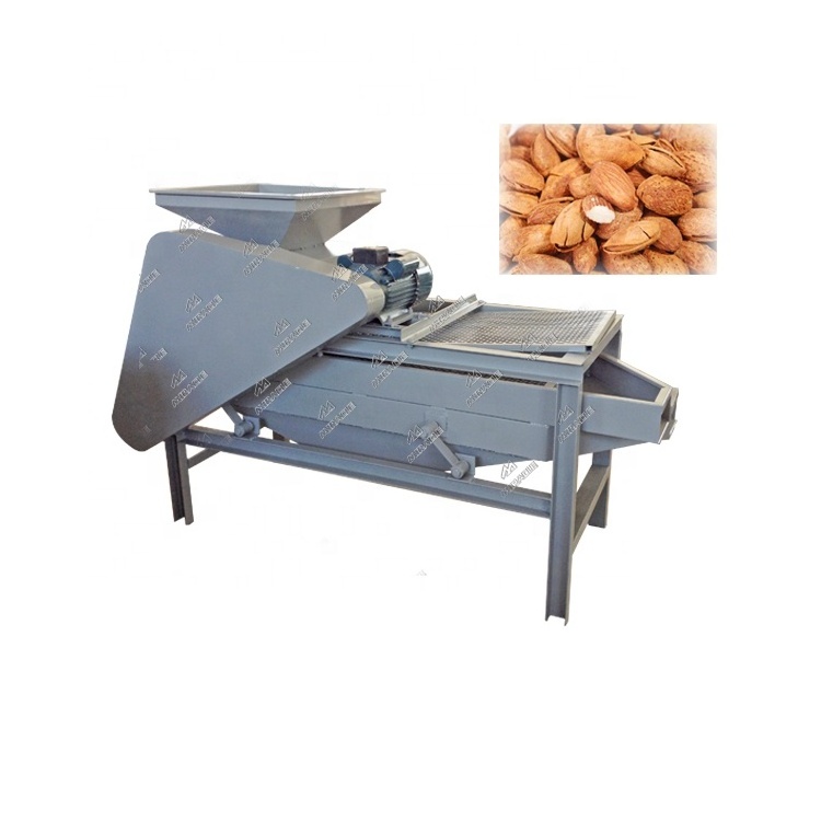 Industrial Almond Shell Breaking Machine Apricot Kernel Sheller Machine Apricot Crushing Machine