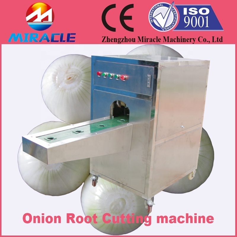 Agricultural farm using fresh onion roots cutting machine/cutter machine