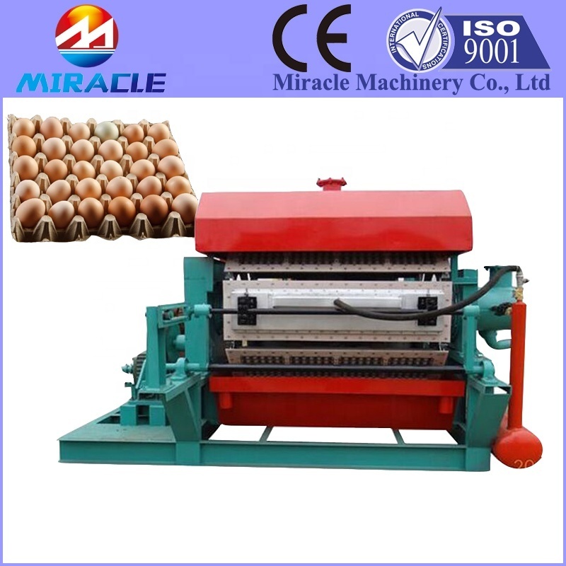 Hot sale durable molded paper pulp tray production line/egg tray molding machine/egg tray maker