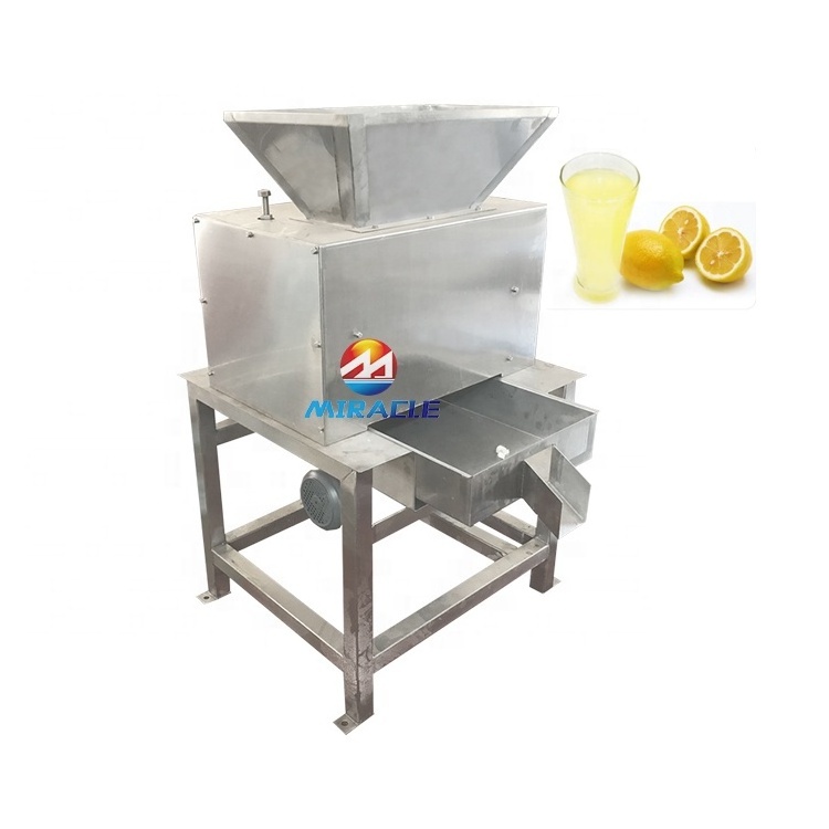 Stainless steel lemon peeling machine lemon juice making machine